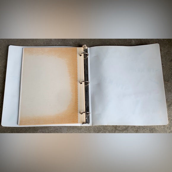 c. 1983 Vtg Hard Plastic 3 Ring Binder Sticker Collection Album - Picture 11 of 13